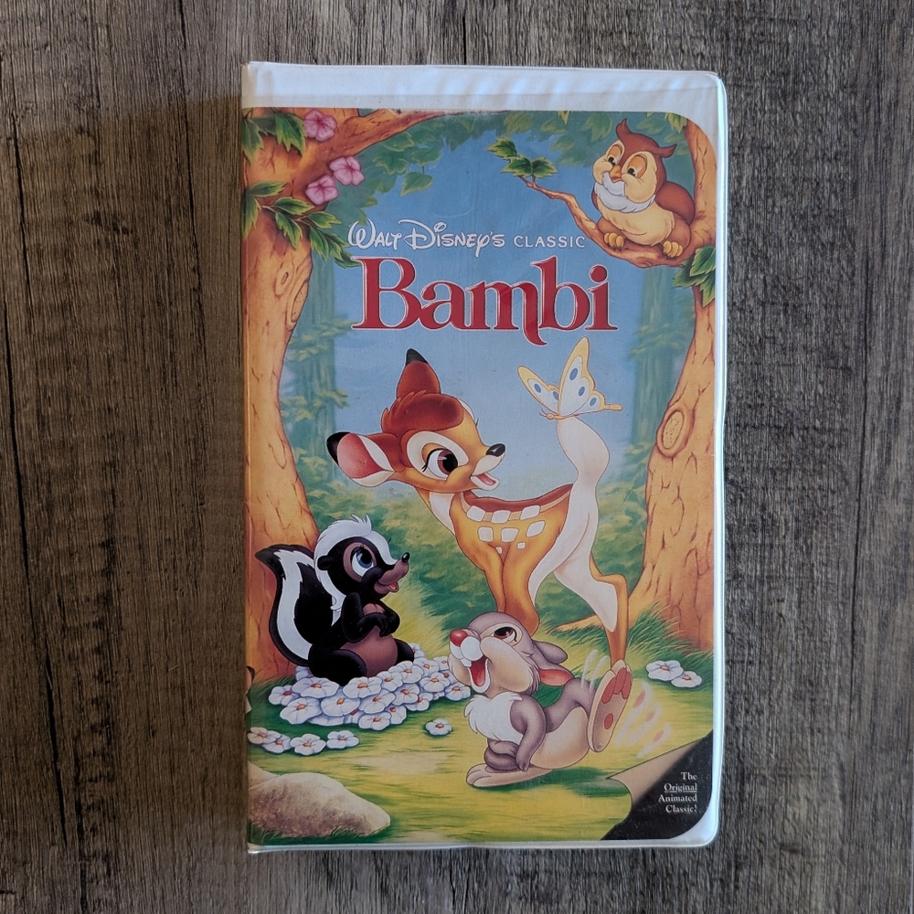 Disney Bambi VHS - Multicolor Cover